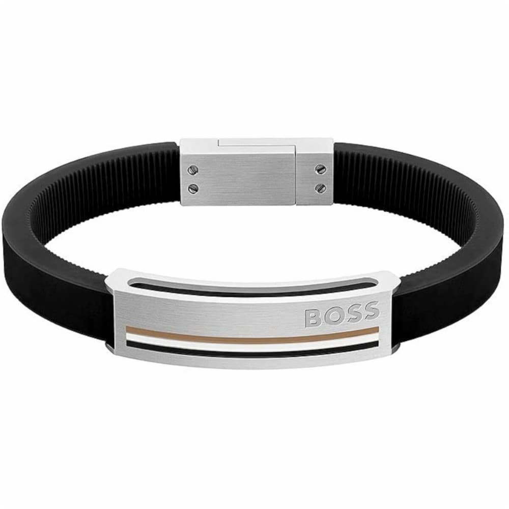 Men's Bracelet Hugo Boss Silicone 25 cm