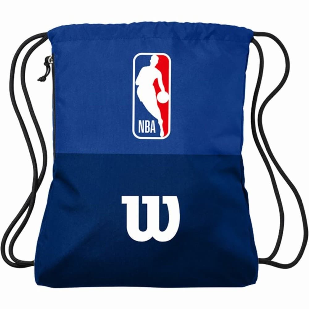 Backpack with Strings Wilson NBA DRV Cinch BL Blue