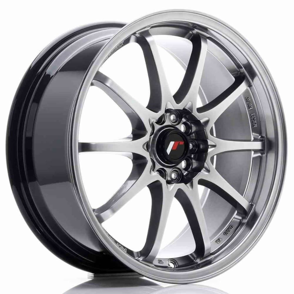 Car Wheel Rim Japan Racing JR518805K3567HB Black 18" PCD 5x100 ET35 CB 67,1