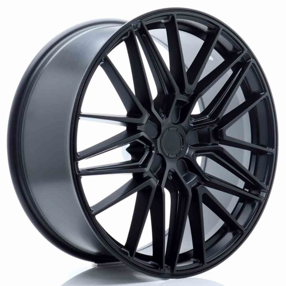 Car Wheel Rim Japan Racing JR382190F15X1074BF Black 21" ET10 ET52 CB 74,1