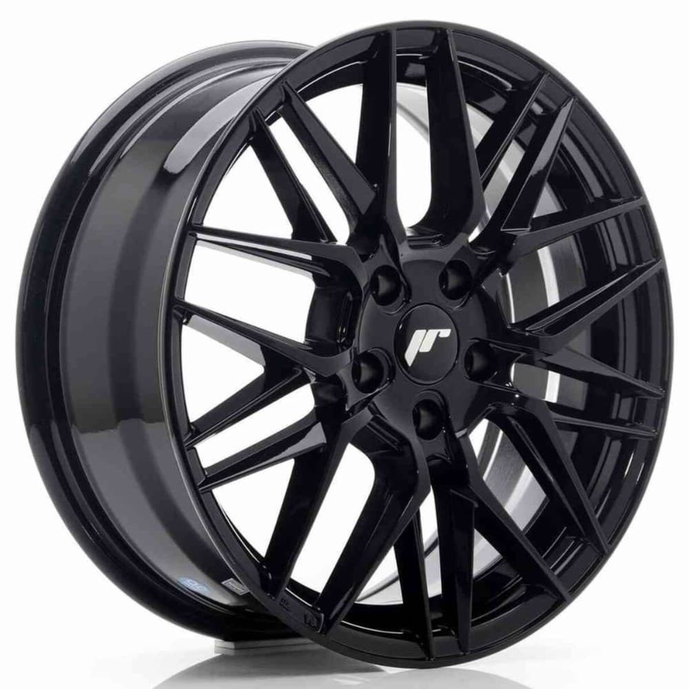 Car Wheel Rim Japan Racing JR2817704F2565GB Black 4 x 108 PCD 4x108 ET25 17" CB 65,1