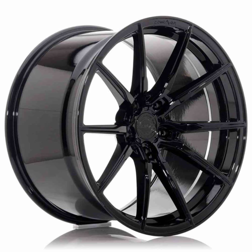 Car Wheel Rim Japan Racing CVR419105D5X1572PBK Black 19" ET15 ET57 CB 72,6