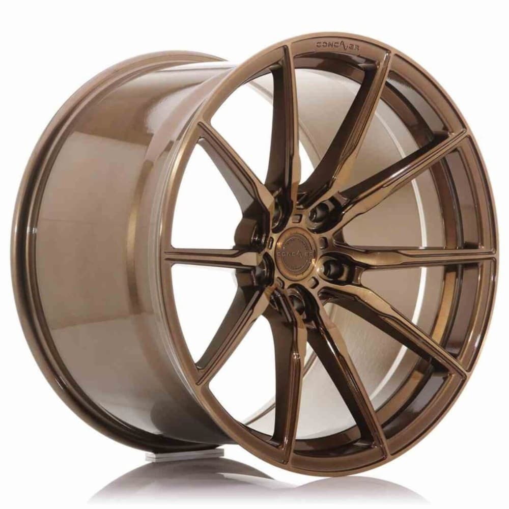 Car Wheel Rim Japan Racing CVR41980P5L4066BBZ Bronze PCD 5x112 ET40 Polished 19" CB 66,6