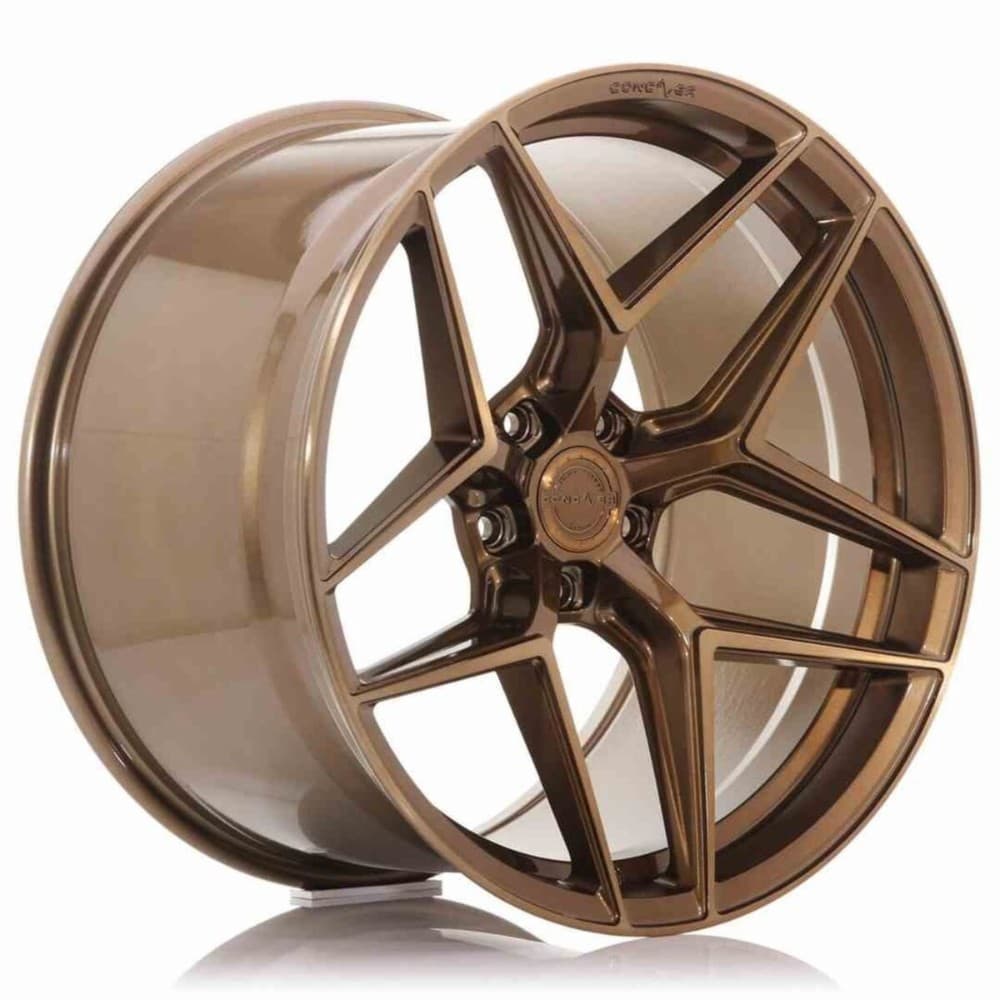 Car Wheel Rim Japan Racing CVR222105D5X1074BBZ Bronze 22" Polished ET46 ET10 CB 74,1