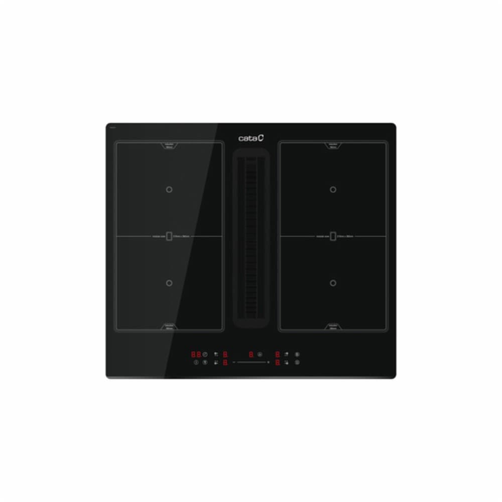 Induction Hob with Integrated Extractor Cata IAS6024 4 FLEX IND 7200 W