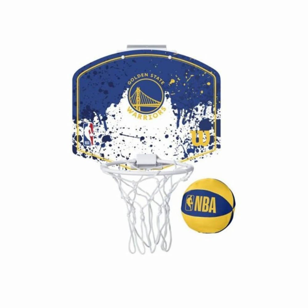 Basketball Basket Wilson Nba Team Mini Hoop - Golden State Warriors Blue