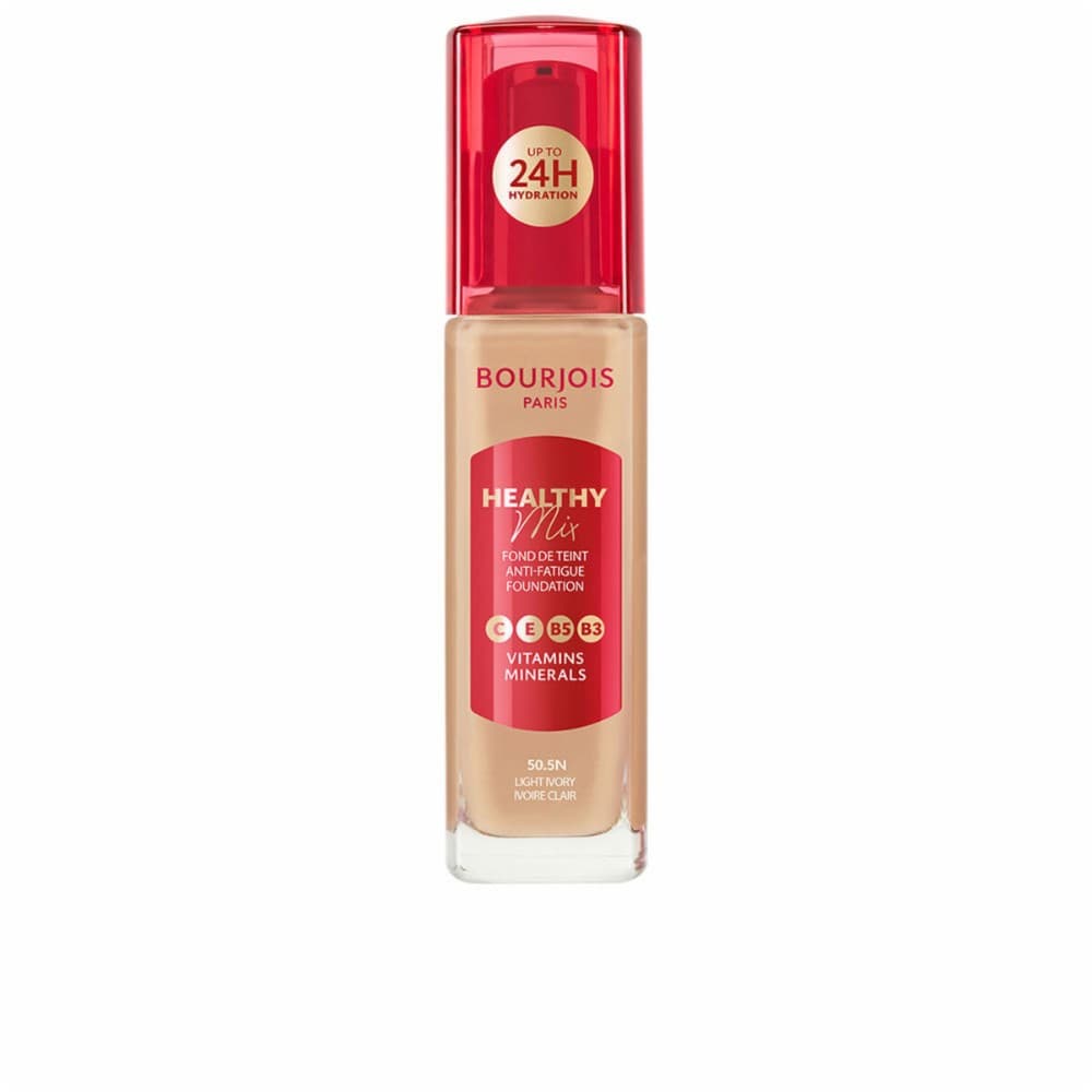 Liquid Make Up Base Bourjois HEALTHY MIX Nº 50.5n-Light Ivory 30 ml