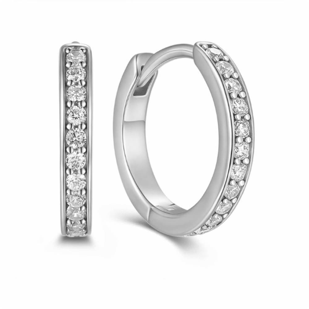 Ladies' Earrings New Bling 9NB-1737 Silver