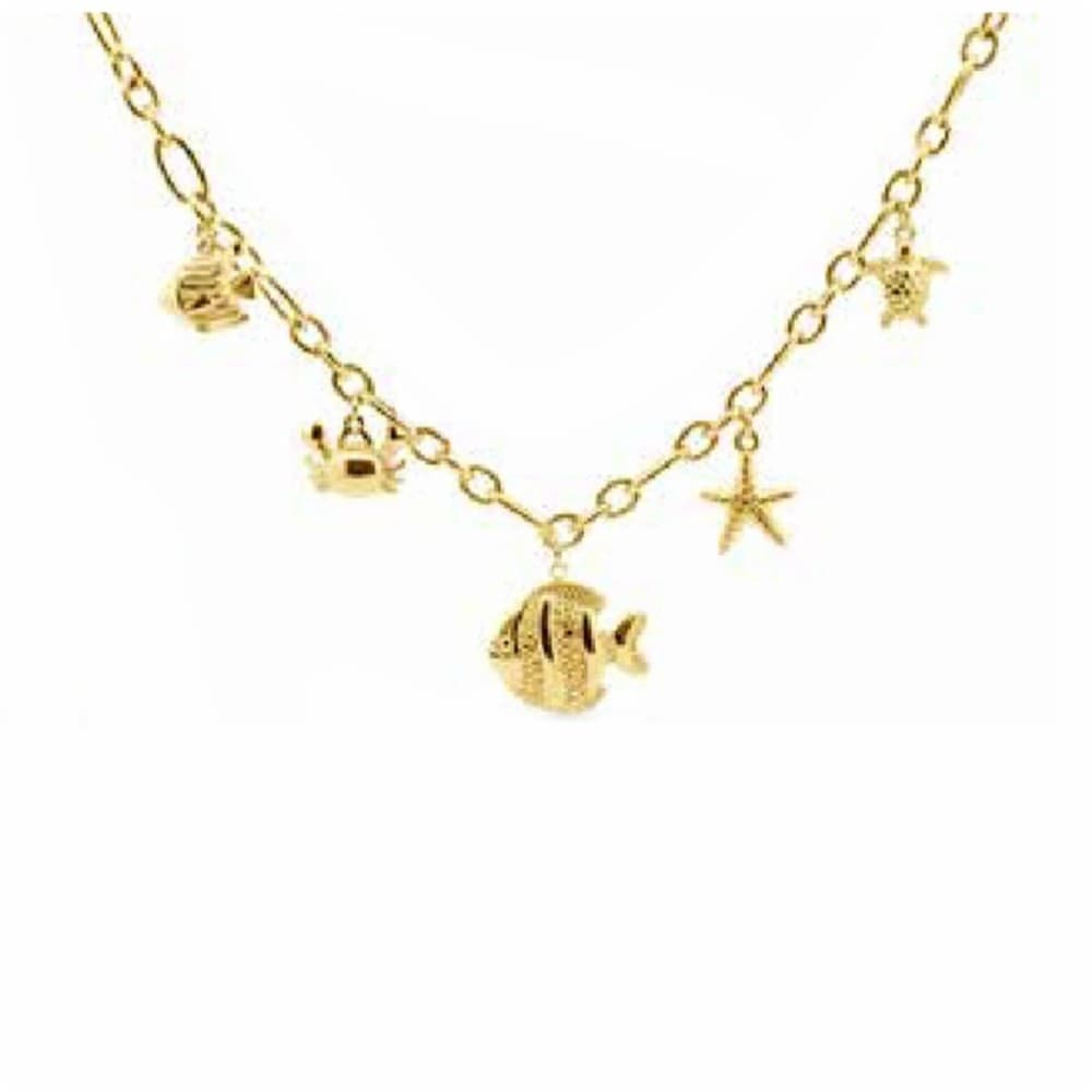 Ladies' Necklace CO88 Collection 8CN-26490 Golden