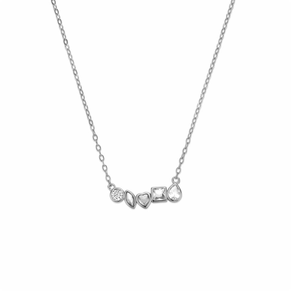 Ladies' Necklace New Bling 9NB-1570 Silver