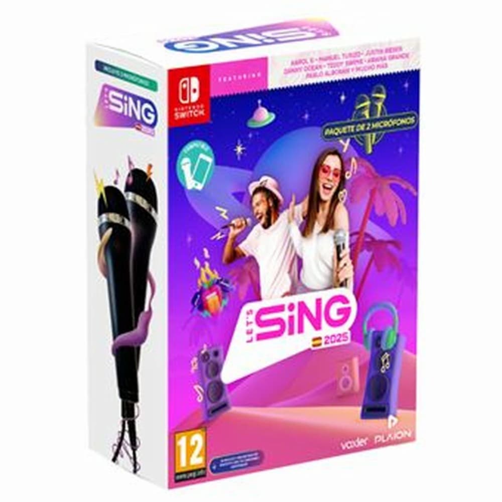 Video game for Switch Nintendo LETS SING 2025