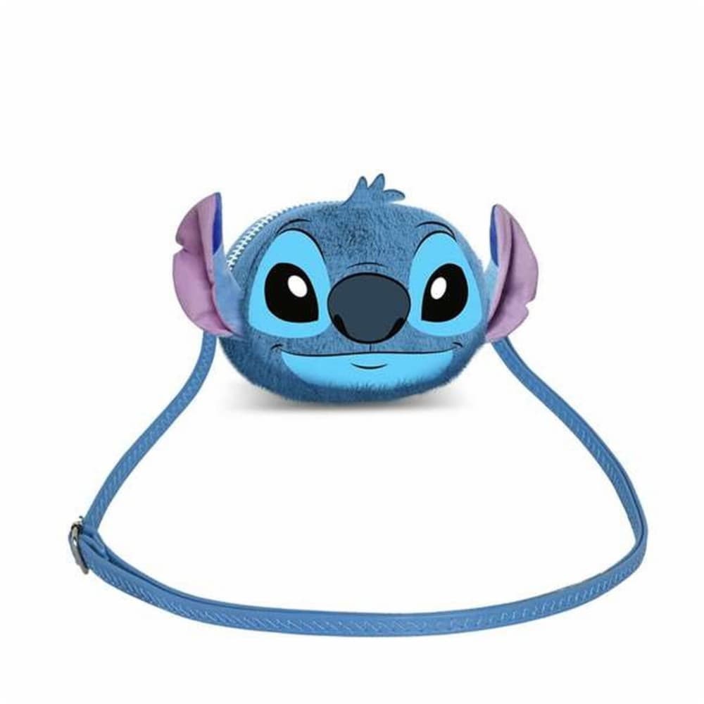 Shoulder Bag Stitch Blue 17 x 13 x 7 cm