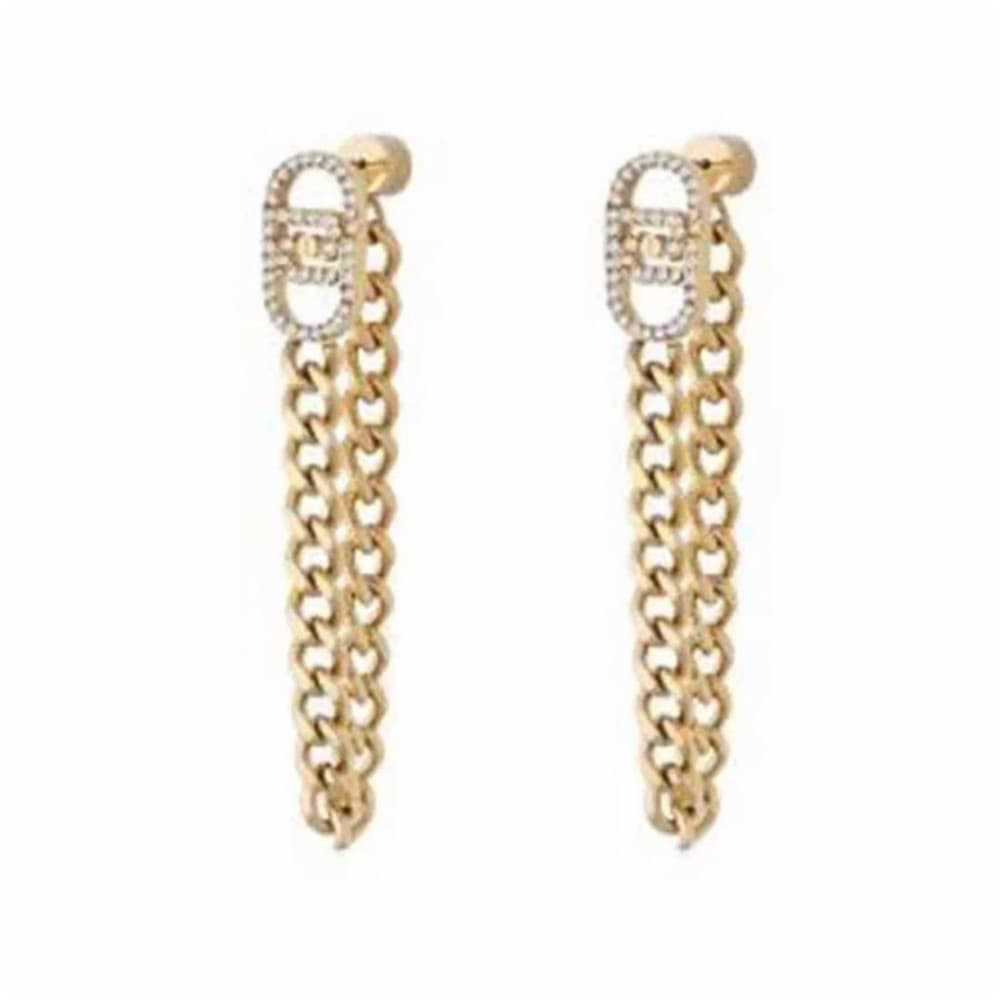 Ladies' Earrings LIU JO LJ3058 Golden
