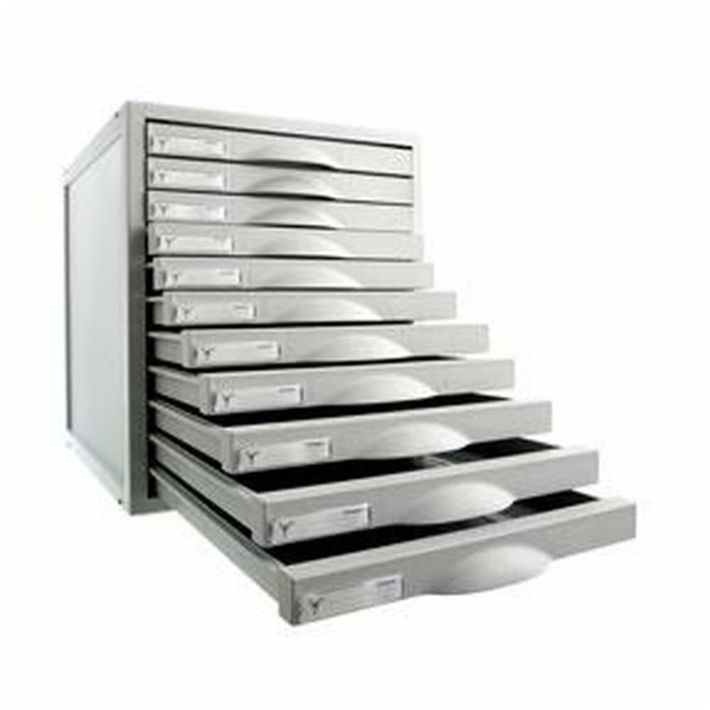 Modular Filing Cabinet Archivo 2000 8211C Aluminium 11 Drawers