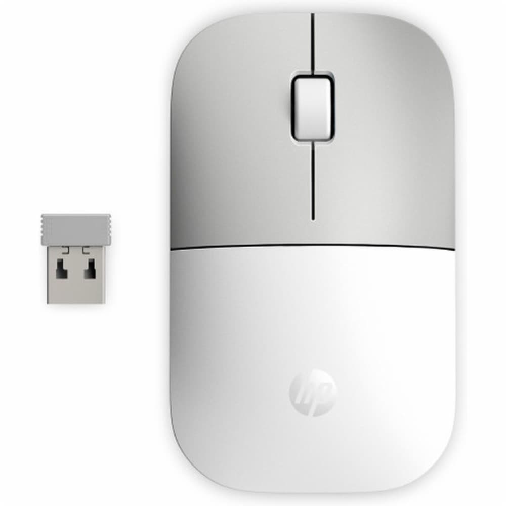 Mouse HP 171D8AA White Silver 1200 DPI Wireless