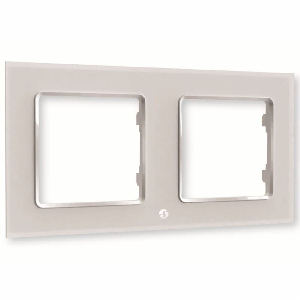 Light switch surround Shelly WF2_WHITE White Plastic Wall mounting