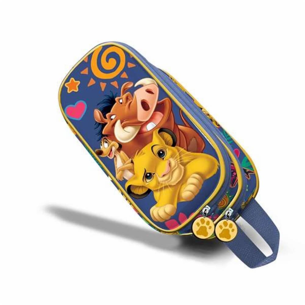 Holdall The Lion King Blue 10 x 22 x 8 cm