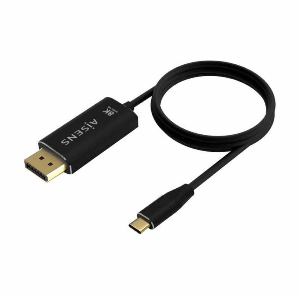 USB-C to DisplayPort Adapter Aisens A109-0686 Black 80 cm