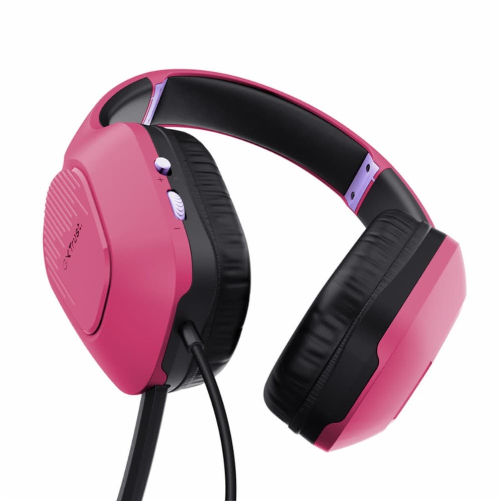 Headphones Trust 24992 GXT415P Black Pink