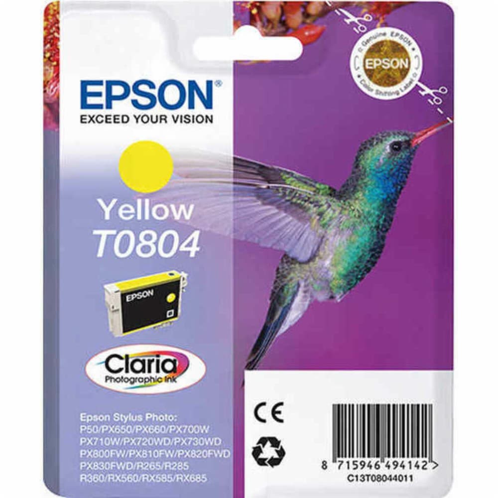 Original Ink Cartridge Epson T0804 Yellow