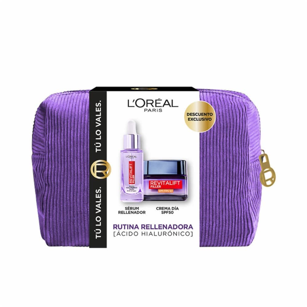 Women's Cosmetics Set L'Oreal Make Up REVITALIFT FILLER 3 Pieces