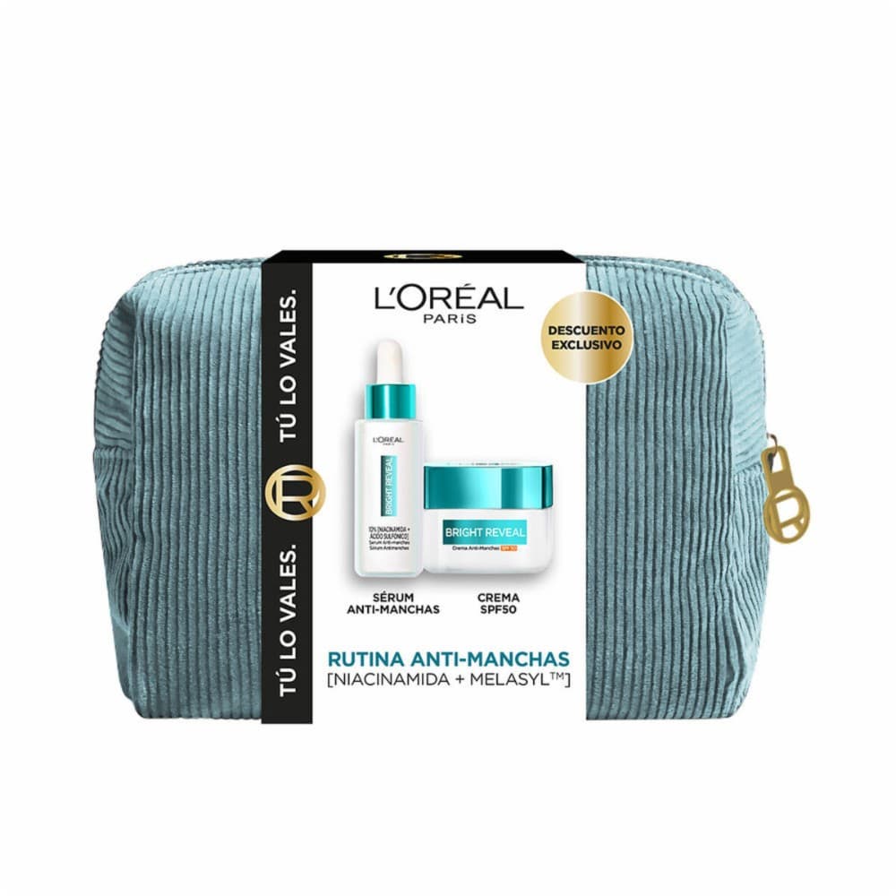 Women's Cosmetics Set L'Oreal Make Up BRIGHT REVEAL NIACINAMIDA 3 Pieces