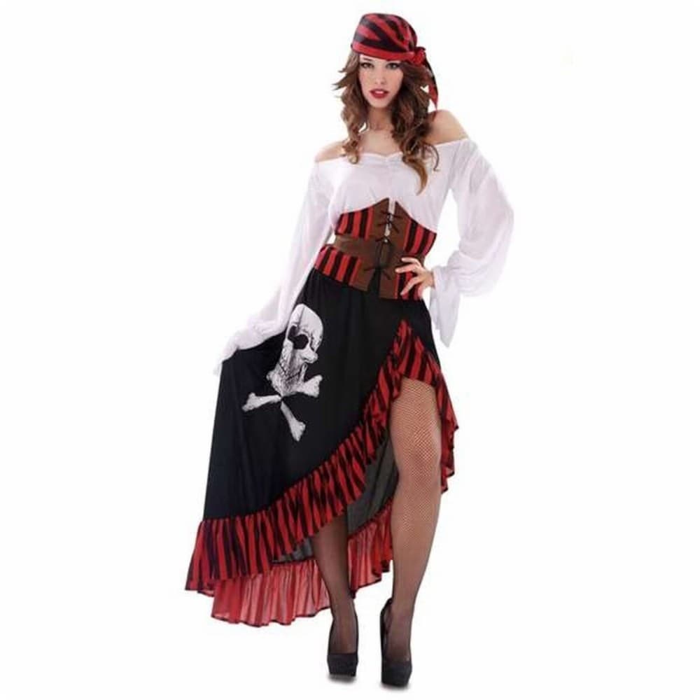 Costume for Adults Pirate 4 Pieces Lady