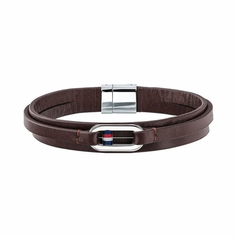 Men's Bracelet Tommy Hilfiger 2790027 Leather 25 cm