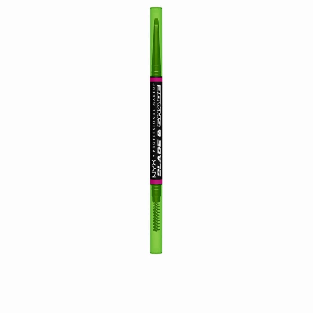 Eyebrow Pencil NYX BLADE & SHADE NANO Nº 12-Black