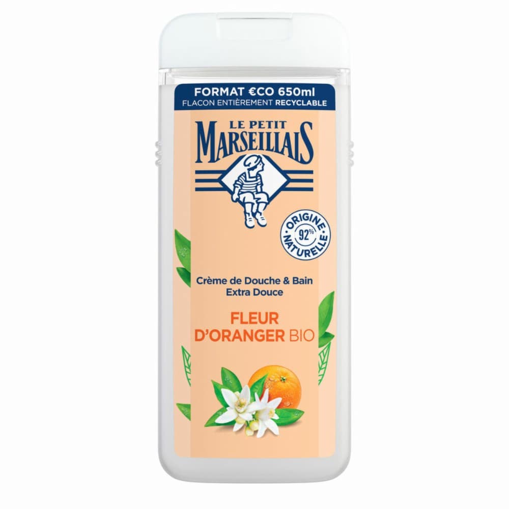 Shower Gel Le Petit Marseillais flor de azahar 650 ml