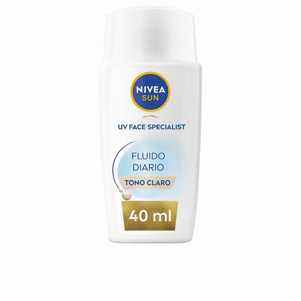 Facial Sun Cream Nivea SUN FACIAL Light Tone Spf 50 40 ml