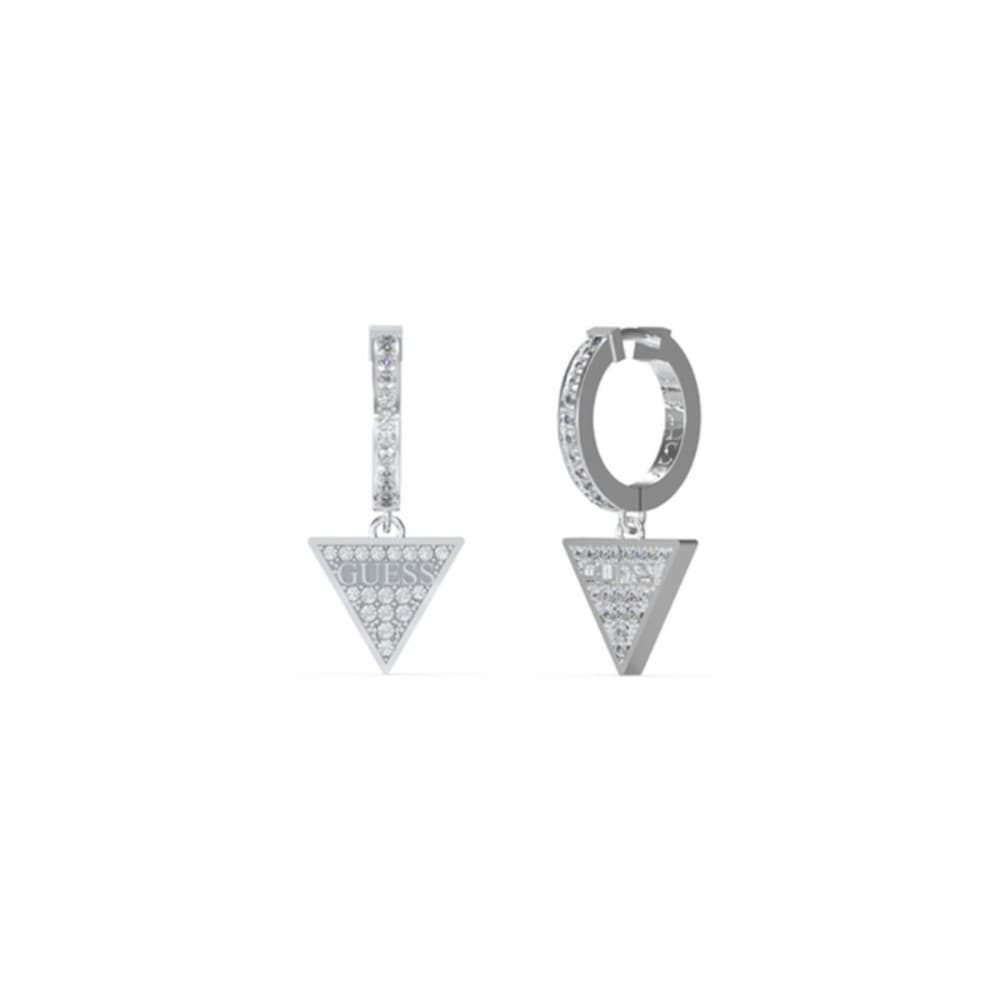 Ladies' Earrings Guess JUBE03135JWRHT-U Silver
