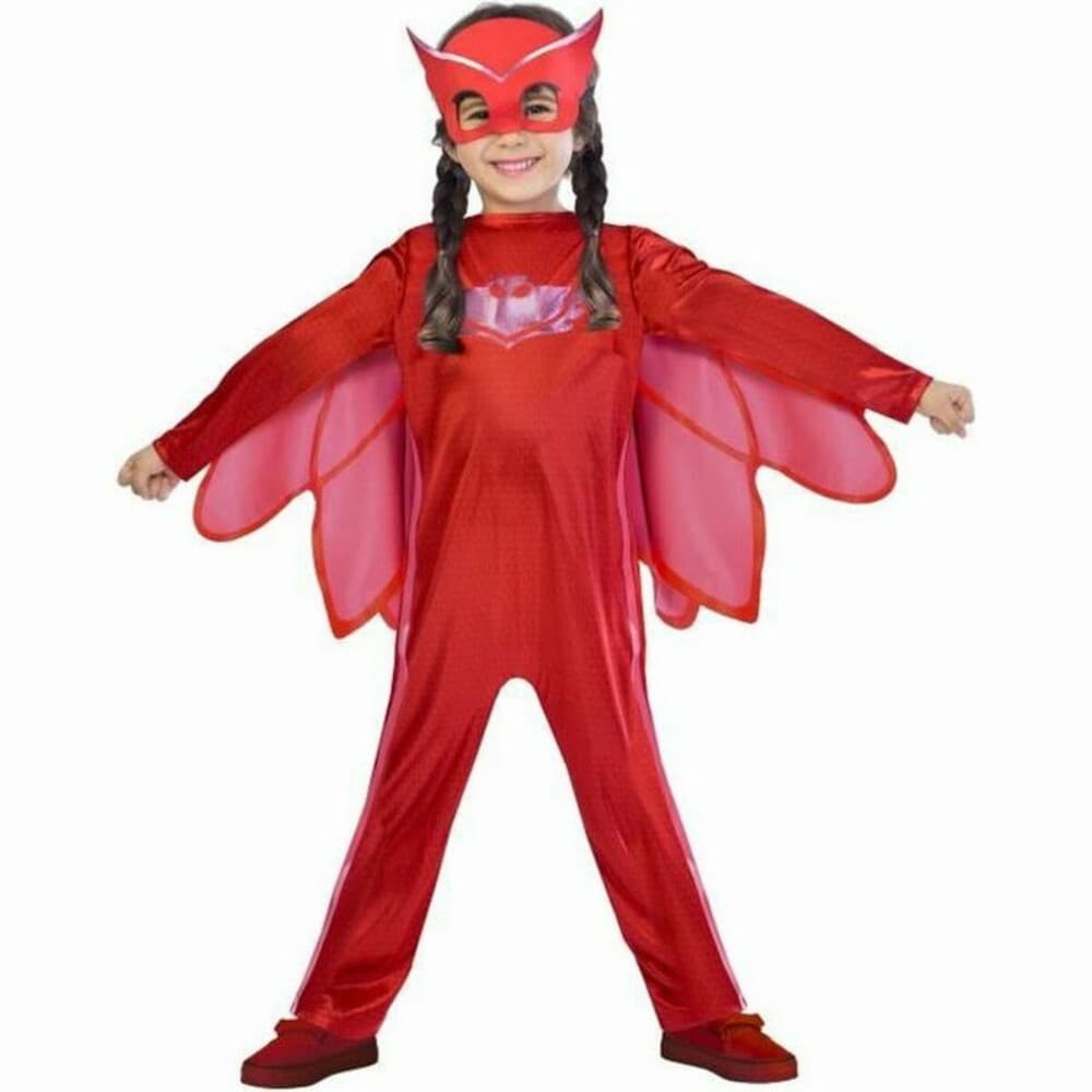 Costume for Children Pj Masks Owlette Red (3 Pieces)