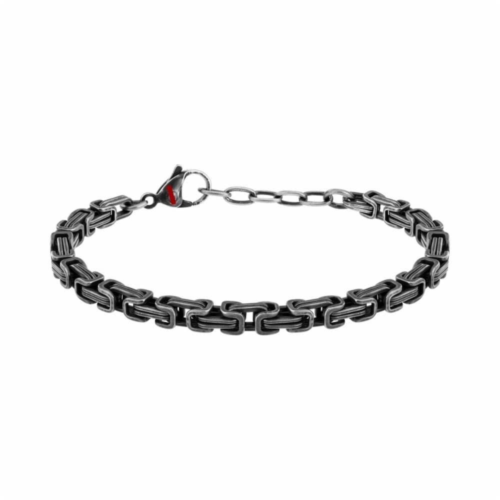 Men's Bracelet Sector SAFT76 Silver Black