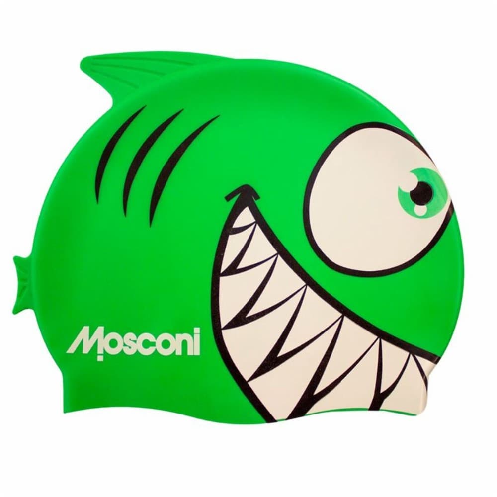Swimming Cap Mosconi Shark Green Silicone