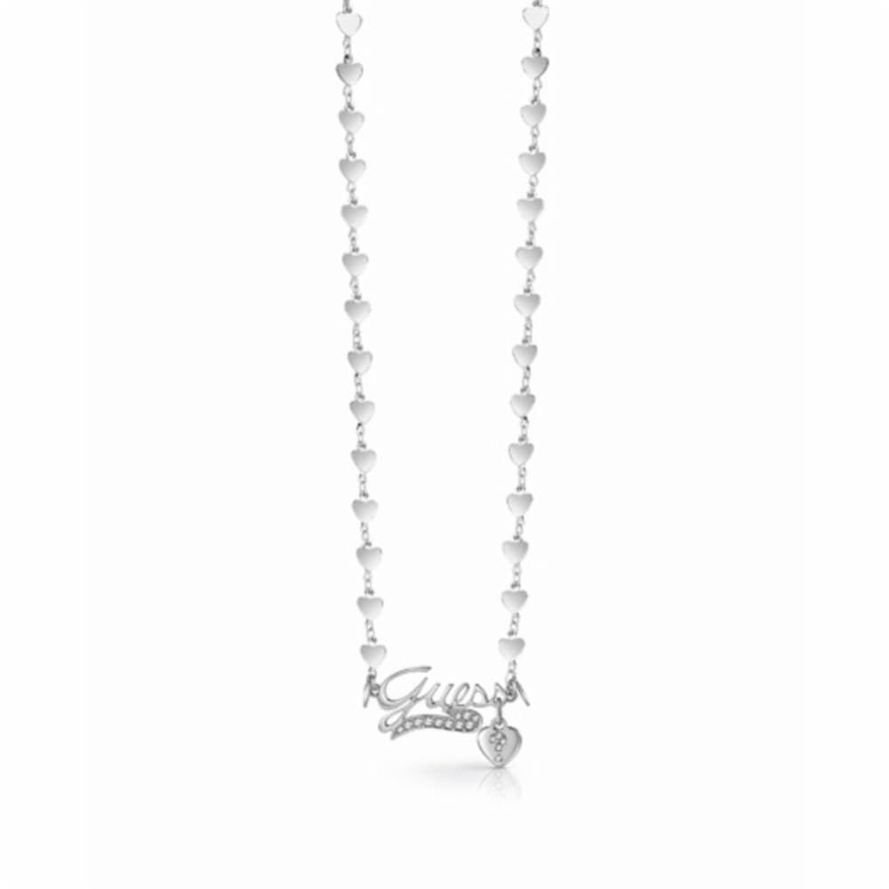 Ladies' Pendant Guess UBN85076 Silver