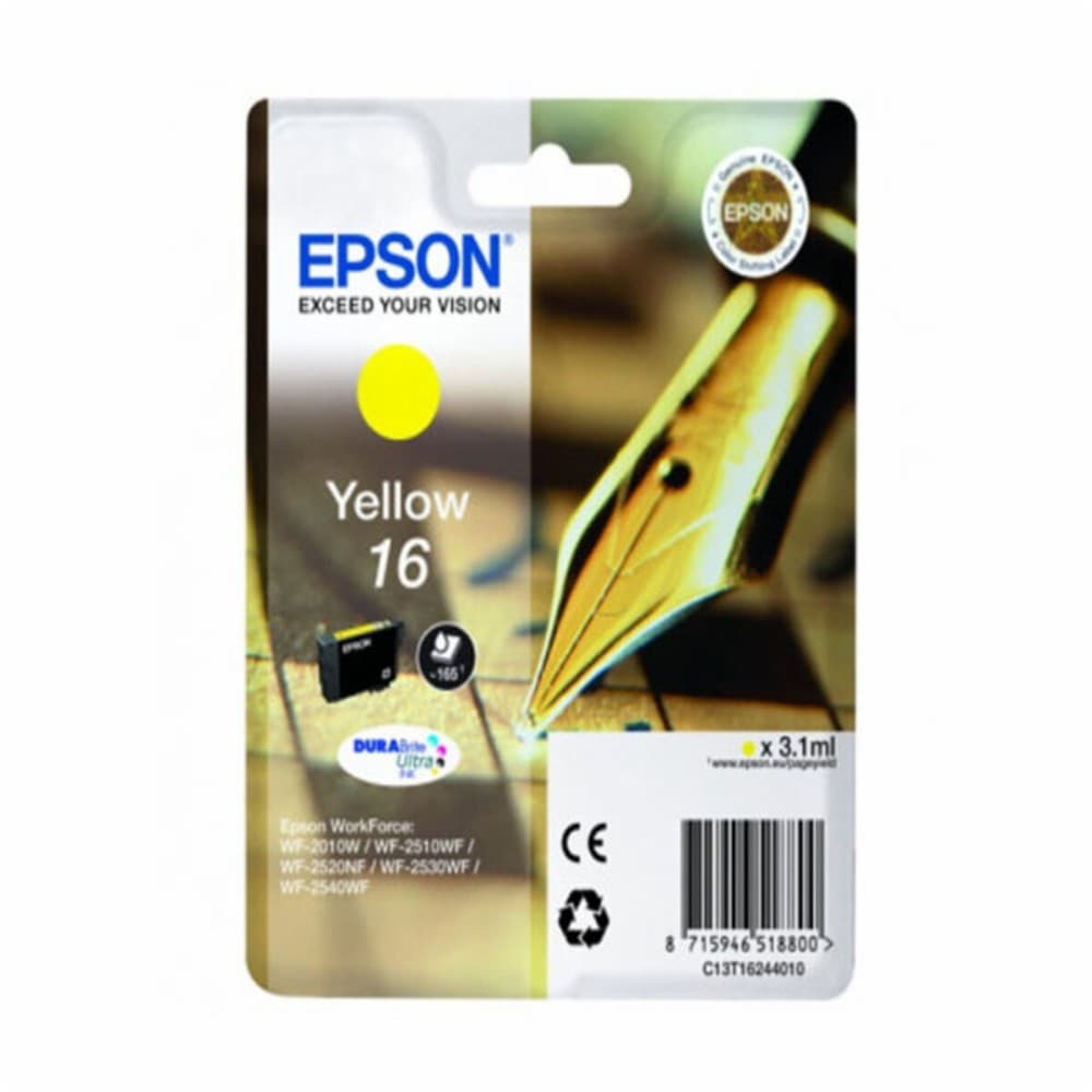 Original Ink Cartridge Epson Cartucho 16 amarillo Yellow