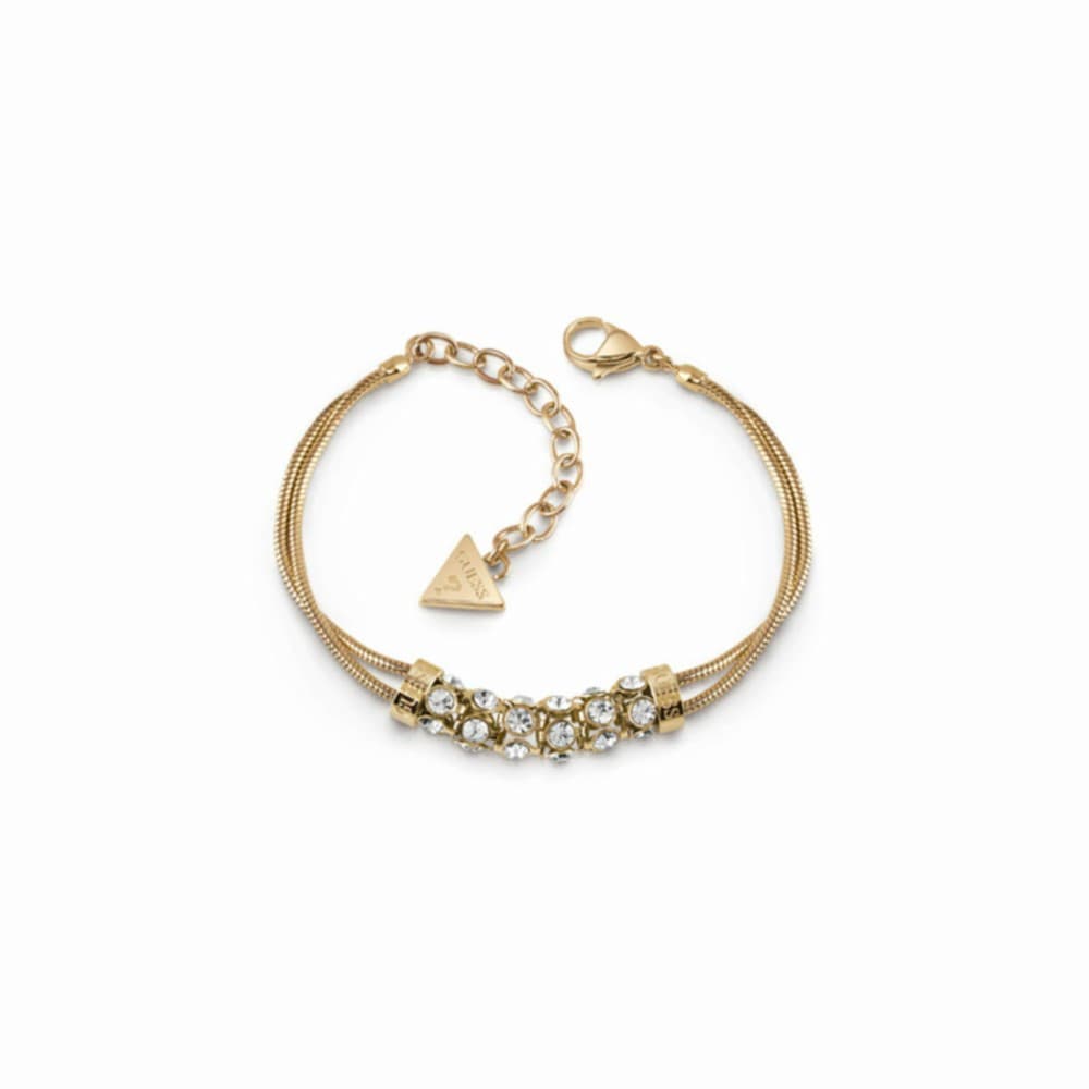 Ladies' Bracelet Guess UBB28062-S Golden