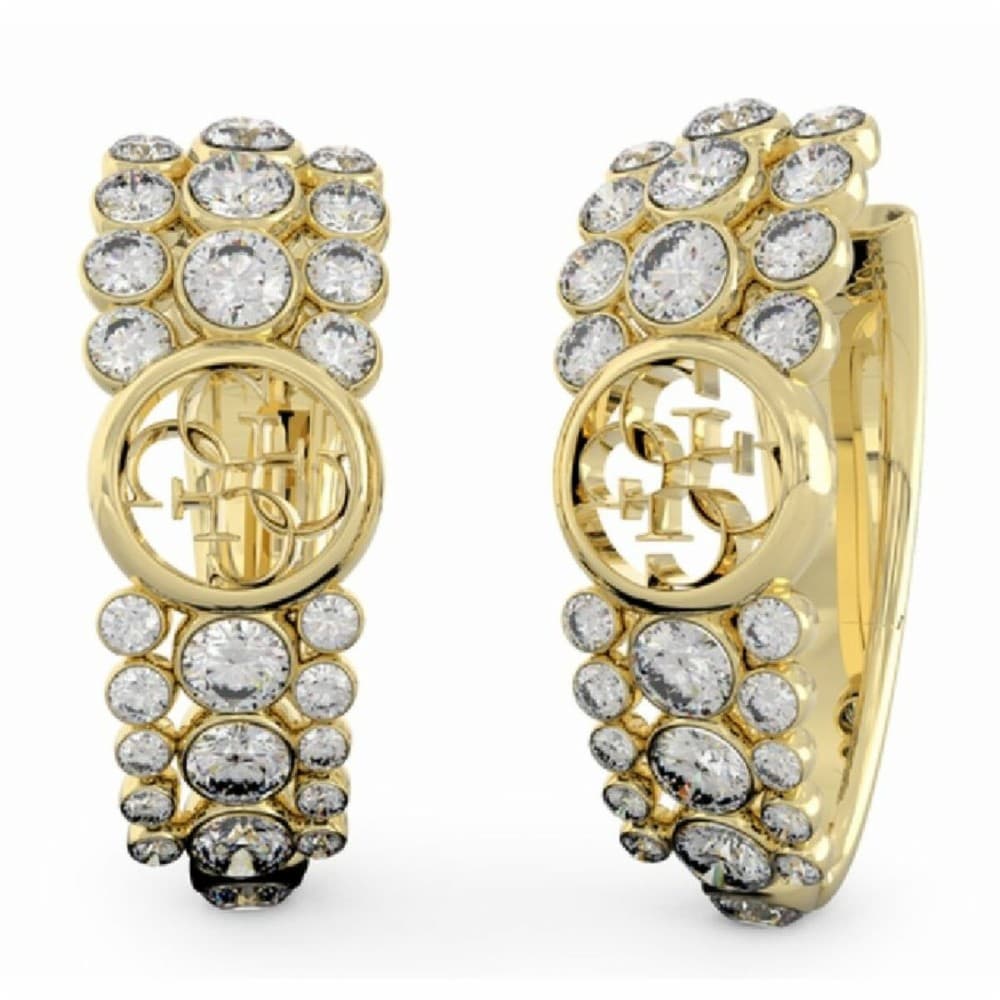 Ladies' Earrings Guess JUBE03367JWYGT-U Stainless steel 2 cm