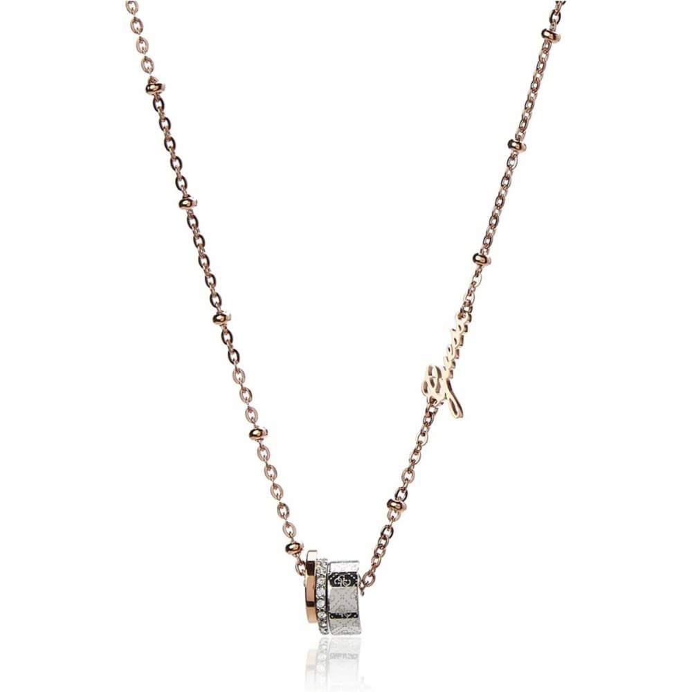 Ladies' Necklace Guess JUBN01154JWRHRGT-U 46 cm