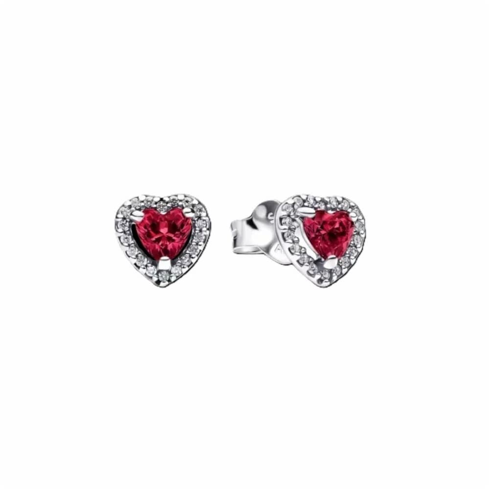 Ladies' Earrings Pandora 298427C04 Red