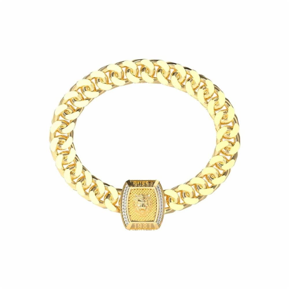 Men's Bracelet Guess JUMB05005JWYGS Stainless steel 21 cm