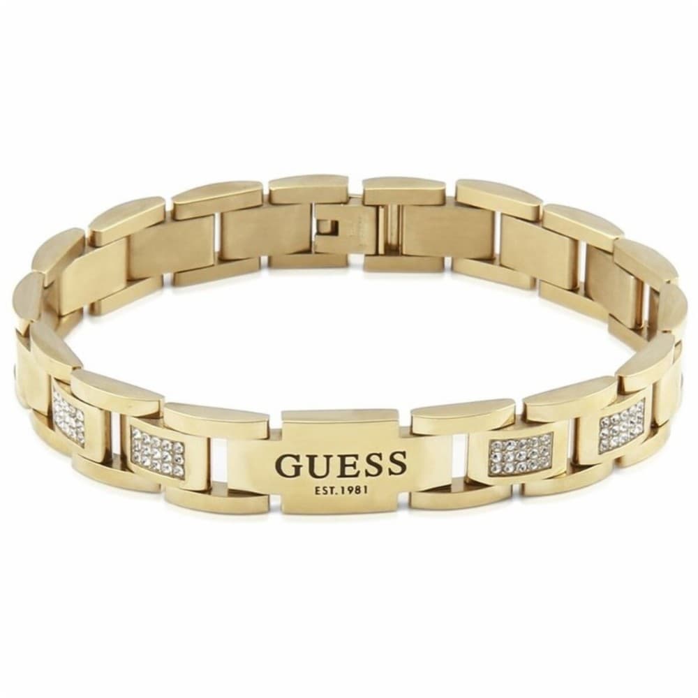 Men's Bracelet Guess JUMB01342JWYGT-U Stainless steel 25 cm