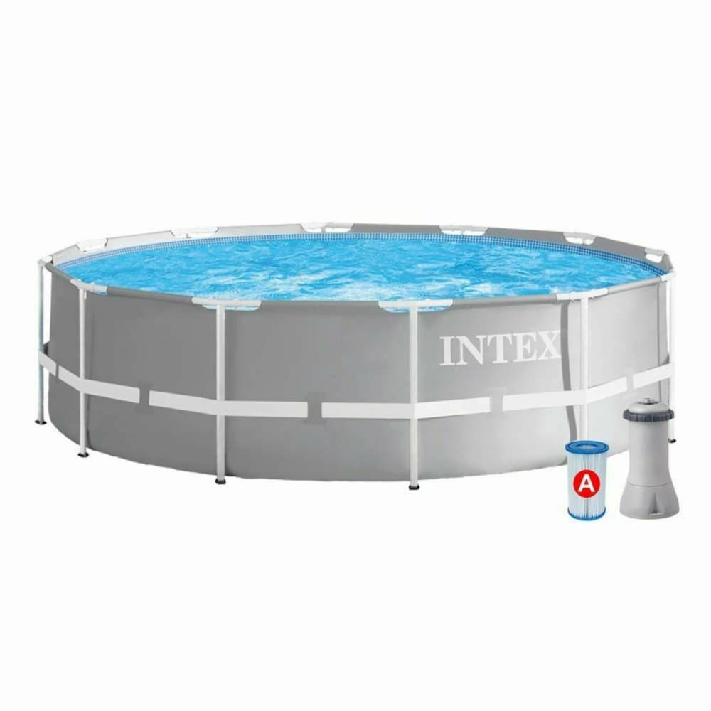 Removable pool Intex 26712 366 x 76 cm Treatment plant for swimming pool