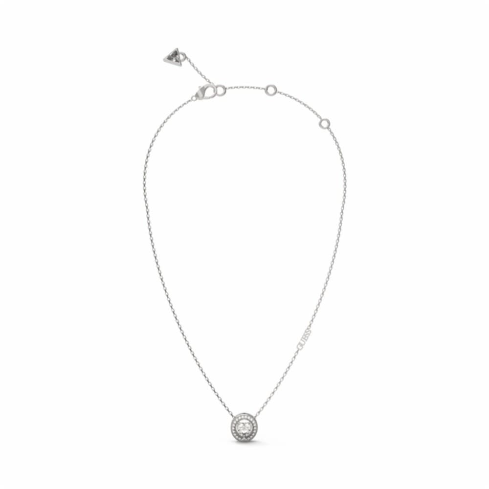 Ladies' Necklace Guess JUBN04667JWRHT-U Silver