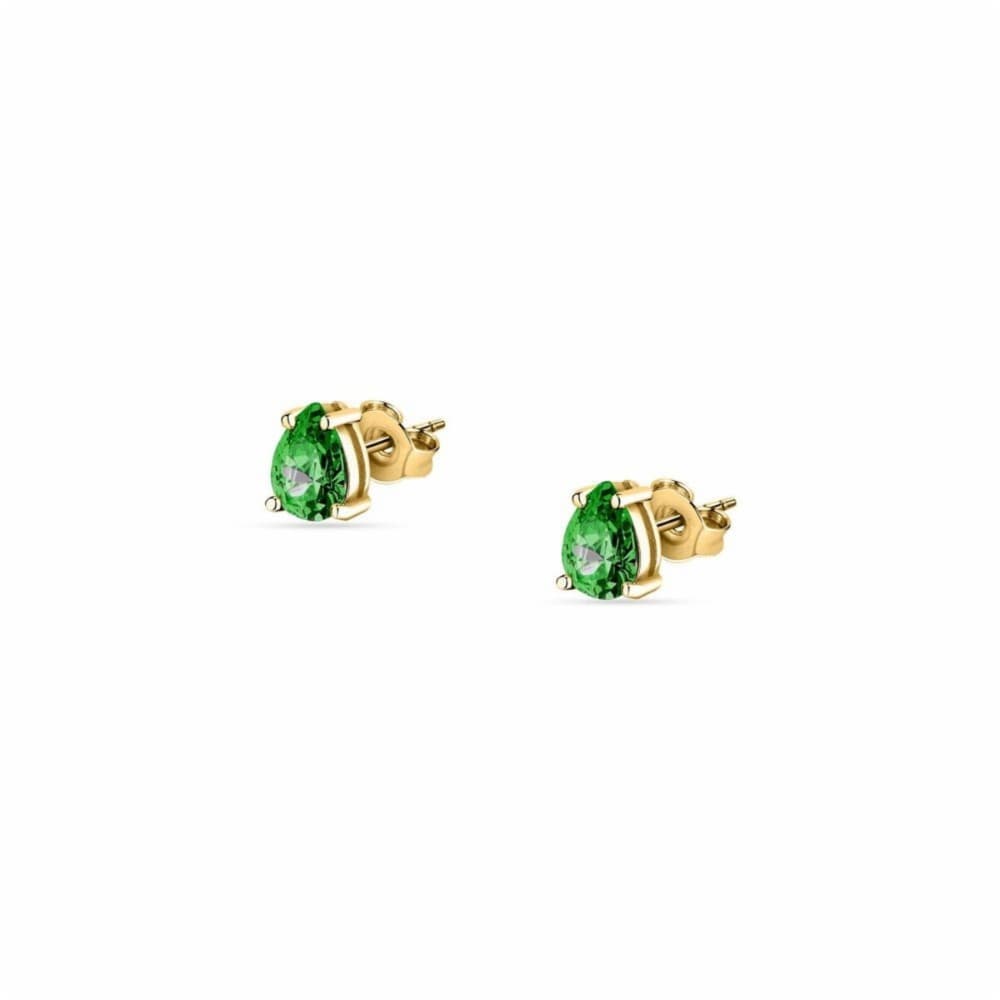 Ladies' Earrings Morellato SAIW197 Golden Green