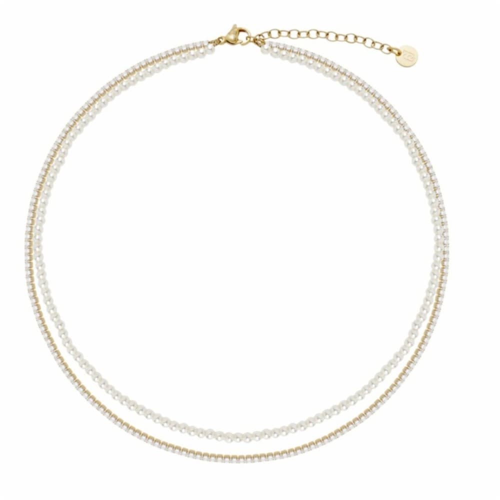 Ladies' Necklace LIU JO LJ3026 Golden