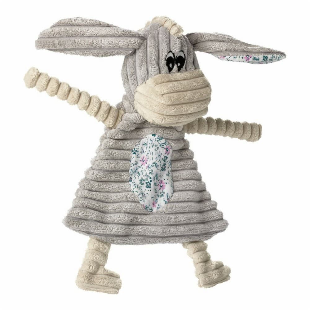 Soft toy for dogs Hunter Huggly Grey Cotton Donkey