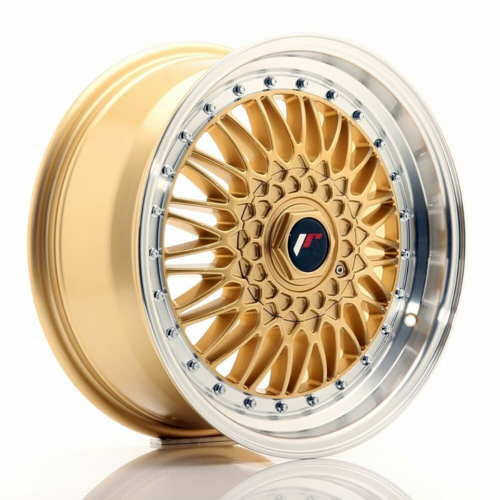 Car Wheel Rim Japan Racing JR9 Golden PCD 4x100 PCD 4x108 ET35 CB 74,1 17"