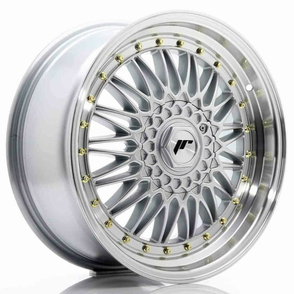 Car Wheel Rim Japan Racing JR9 Silver 18" PCD 5x112 ET35